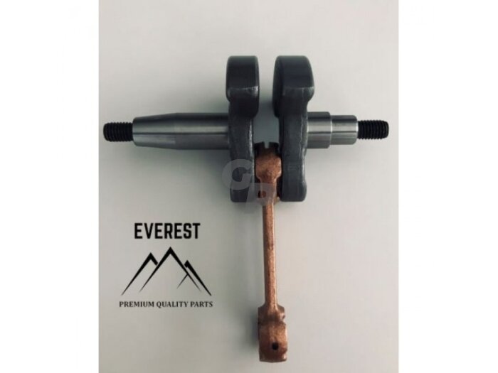 Alkūninis velenas - kinietiškam trimeriui 43cc 004698 Alkūninis velenas - kinietiškam trimeriui 43cc 004698