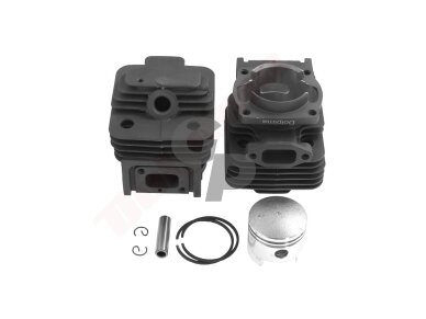 Cilindro komplektas tinkanits kiniškam trimeriui 44mm TL 52cc MITSUBISHI NIKASIL 006086 Cilindro komplektas tinkanits kiniškam trimeriui 44mm TL 52cc MITSUBISHI NIKASIL 006086