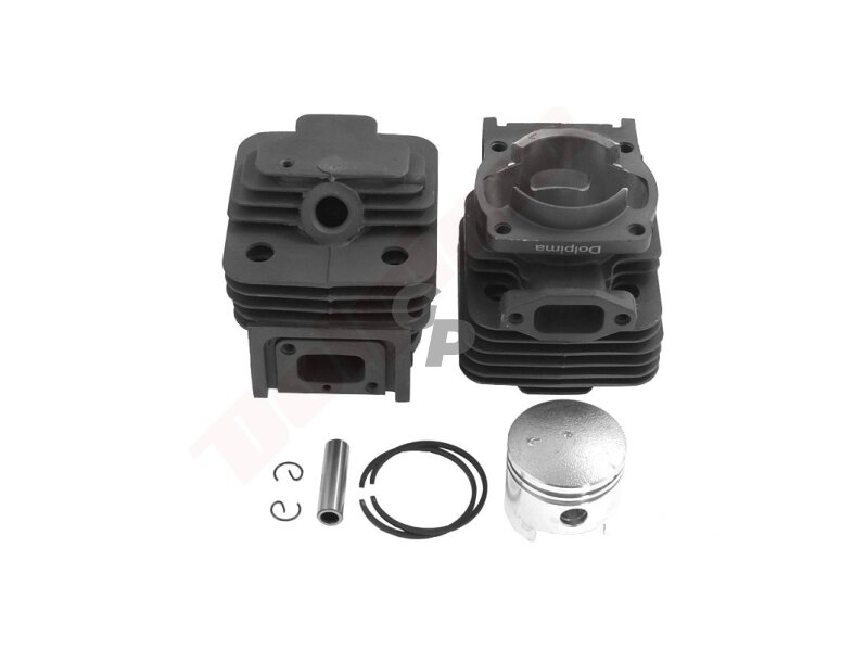 Cilindro komplektas tinkanits kiniškam trimeriui 44mm TL 52cc MITSUBISHI NIKASIL 006086 Cilindro komplektas tinkanits kiniškam trimeriui 44mm TL 52cc MITSUBISHI NIKASIL 006086