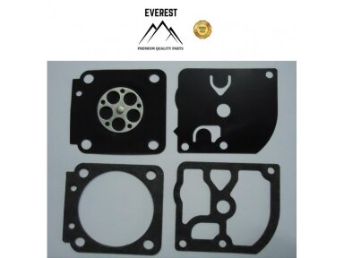 Karbiuratoriaus membranos komplektas tinkanits Stihl fs300, fs350, fs400, fs450, fs85 008193