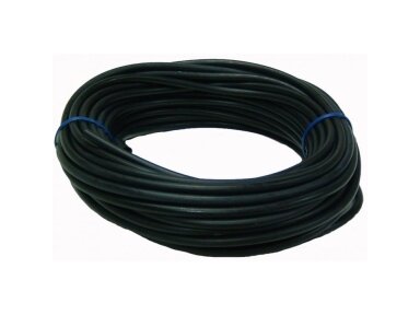 Kuro šlangutė juoda 2,5mm x 5,0mm 15m 004897