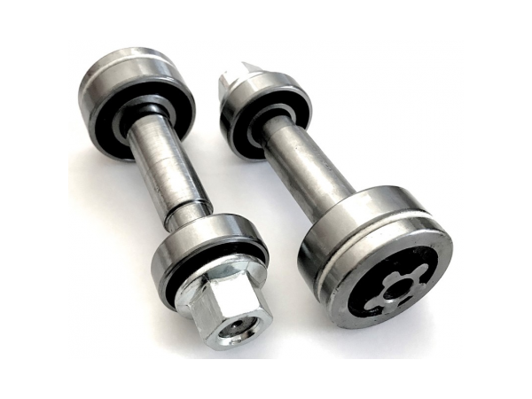 Peilio laikiklio velenas su guoliais 16-05015 tinkantis Husqvarna 5-aukstis 126,8mm 012554