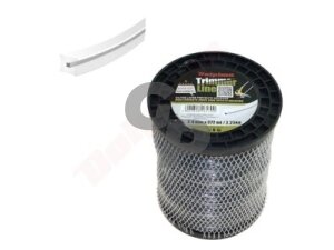 Pjovimo valas DUAL-CUT SQUARE 2,4MM/372M 003440 Pjovimo valas DUAL-CUT SQUARE 2,4MM/372M 003440