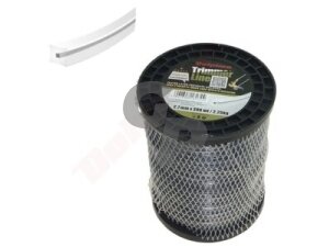 Pjovimo valas DUAL-CUT SQUARE 2,7MM/306M 003444 Pjovimo valas DUAL-CUT SQUARE 2,7MM/306M 003444