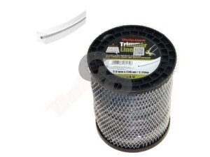 Pjovimo valas DUAL-CUT SQUARE 3,0MM/236M 003448 Pjovimo valas DUAL-CUT SQUARE 3,0MM/236M 003448