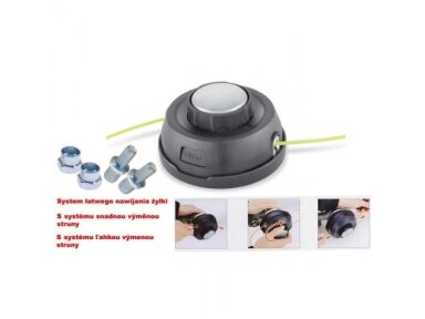 Pjovimo galvutė pusiauautomatinė pro  10x1.25z 004796