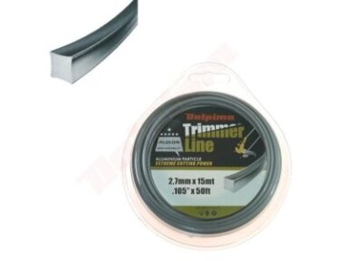 Pjovimo valas ALULON SQUARE 2,7MM/ 15M 003409
