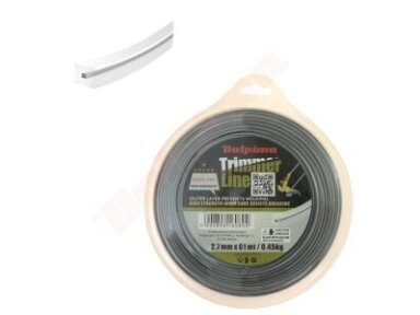Pjovimo valas DUAL-CUT SQUARE 2,7MM/ 61M 003442