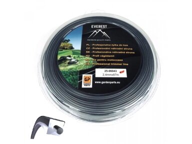 Pjovimo valas dual power line 2,40mm 87m 004847