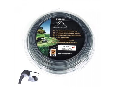 Pjovimo valas dual power line 2,65mm 72m 004849