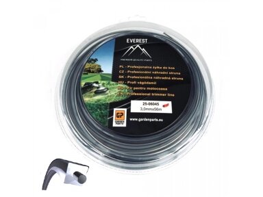 Pjovimo valas dual power line 3,00mm 56m 004851