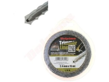Pjovimo valas DUO-TWIST 2,4MM/ 15M 003449