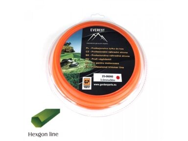 Pjovimo valas hexagon line 3,00mm 56m 004854