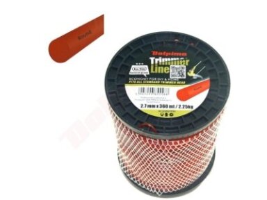 Pjovimo valas ROUND 2,7MM/360M 003471