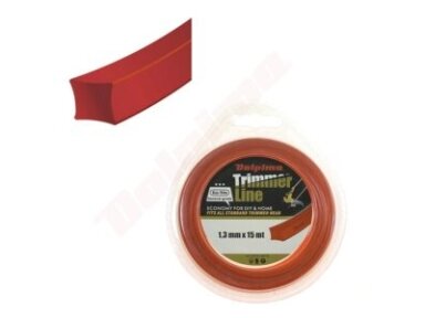 Pjovimo valas SQUARE 1,3MM/ 15M 003492