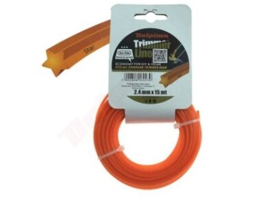 Pjovimo valas STAR 2,4MM/ 15M 003522