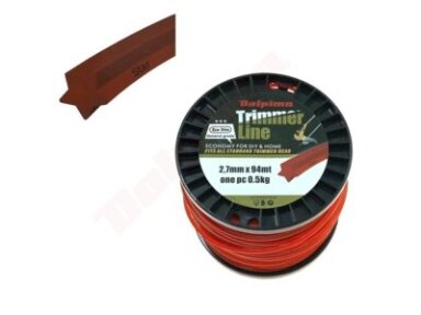 Pjovimo valas STAR 2,7MM/ 94M 003527