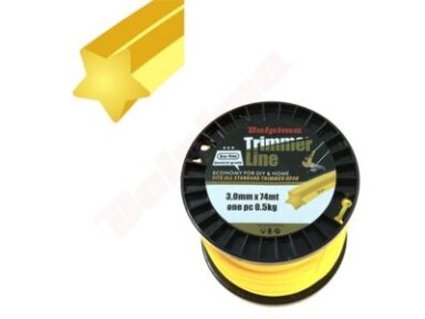 Pjovimo valas STAR 3,0MM/ 74M 003531