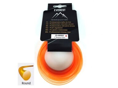 Pjovimo valas - storis 1,3mm 15m 004815