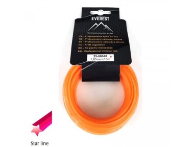 Pjovimo valas - storis 1,65mm 15m 004819
