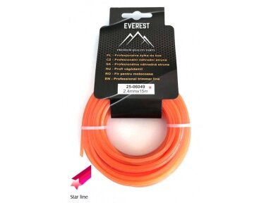 Pjovimo valas - storis 2,4mm 15m 004822