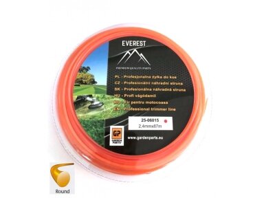 Pjovimo valas - storis 2,4mm 87m 004825