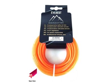 Pjovimo valas - storis 2,65mm  15m 004827