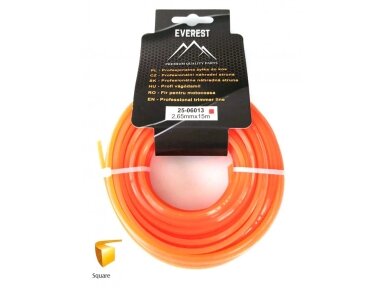 Pjovimo valas - storis 2,65mm  15m 004828