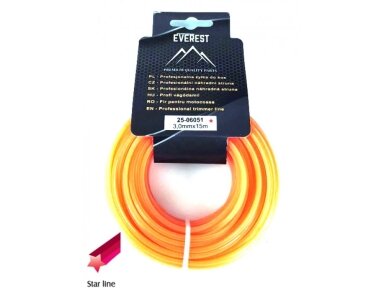 Pjovimo valas - storis 3,0mm  15m 004837