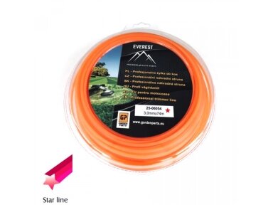Pjovimo valas - storis 3,0mm 74m 004843