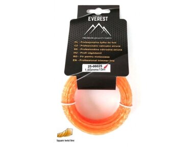 Pjovimo valas twist 1,65mm 15m 004864
