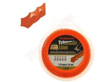 Pjovimo valas TWISTOP SQUARE 2,0MM/ 15M 003579