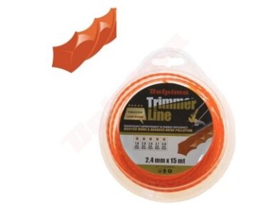 Pjovimo valas TWISTOP SQUARE 2,4MM/ 15M 003581