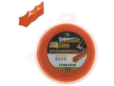 Pjovimo valas TWISTOP SQUARE 2,4MM/ 87M 003582