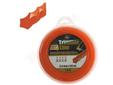 Pjovimo valas TWISTOP SQUARE 3,0MM/ 56M 003587