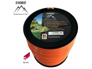 Pjovimo valas - žvaigždė 2,65mm 369m 004845