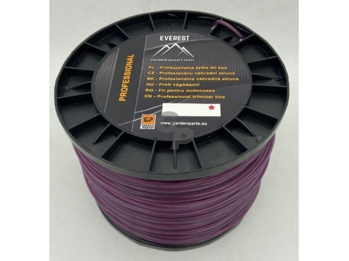 Pjovimo valas profesionaliam naudojimui 3,0mm 250m 004862 Pjovimo valas profesionaliam naudojimui 3,0mm 250m 004862