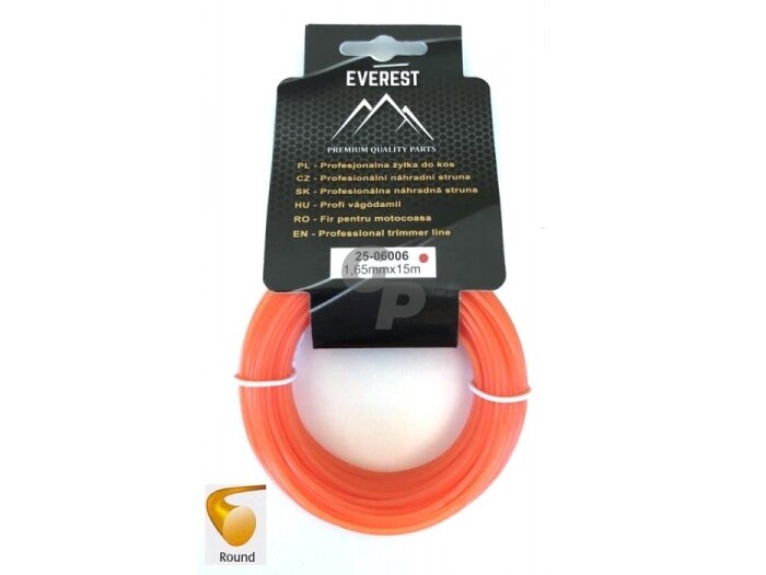 Pjovimo valas - storis 1,65mm 15m 004818