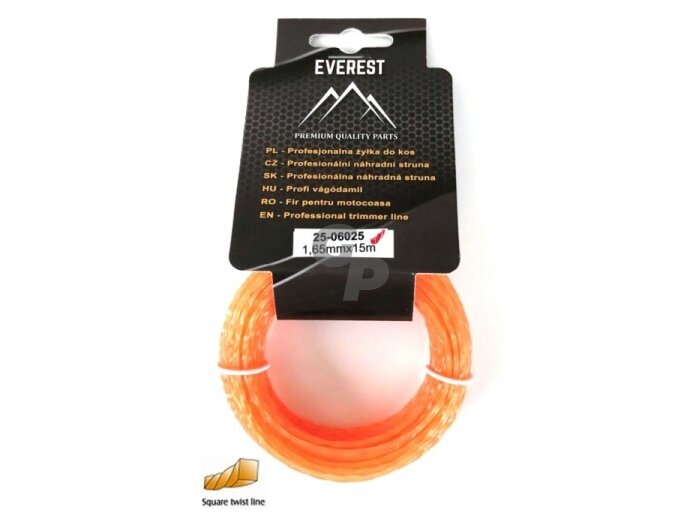 Pjovimo valas twist 1,65mm 15m 004864 Pjovimo valas twist 1,65mm 15m 004864
