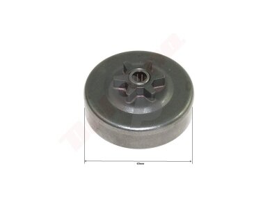 Sankabos būgnelis tinkanits HOMELITE 3300 3/8" 6T ( UP06967 , 108567 ) 003778 Sankabos būgnelis tinkanits HOMELITE 3300 3/8" 6T ( UP06967 , 108567 ) 003778