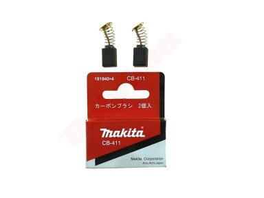 Šepetėliai tinkanits MAKITA CB-411 006911
