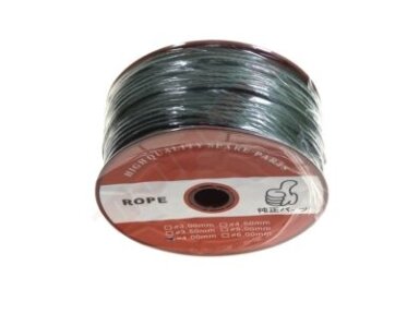 Starterio virvė 4,0mm 100m BLACK 003880