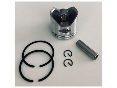 Stūmoklio komplektas kinietiško trimerio 26cc 34mm 004925 Stūmoklio komplektas kinietiško trimerio 26cc 34mm 004925
