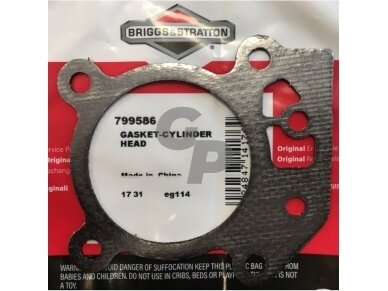 Tarpinė cilindro galvutės briggs&stratton seria 450 500 550 ohv 010195 Tarpinė cilindro galvutės briggs&stratton seria 450 500 550 ohv 010195