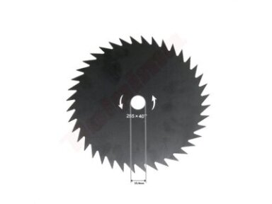 Trimerio pjovimo diskas 40T 255-1,6-25,4 001003
