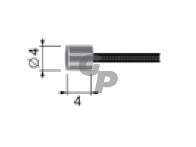 Trosas universalus 2,5m - tipas t mažas 005390 Trosas universalus 2,5m - tipas t mažas 005390