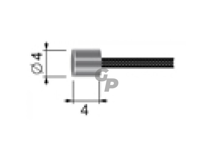Trosas universalus 2,5m - tipas t mažas 005390 Trosas universalus 2,5m - tipas t mažas 005390