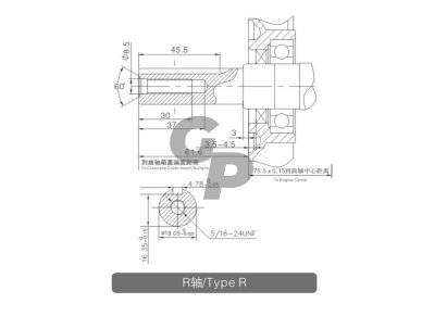 Variklis Loncin G200F-R-S 196 cm³ 19.05x58mm 012393 4