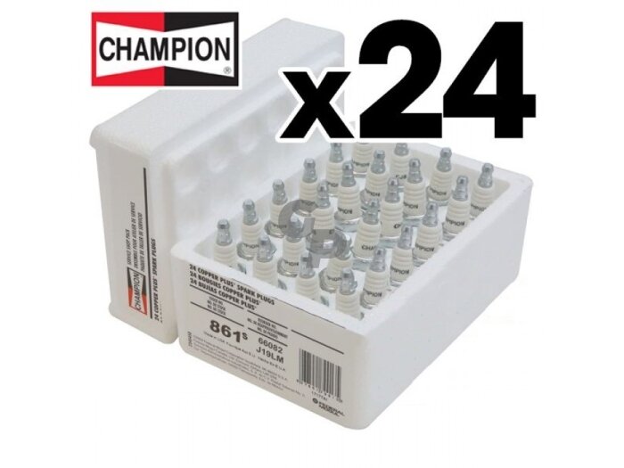 Žvakės CHAMPION J19LM tinkanti Briggs&Stratton varikliams 24vnt. 005147